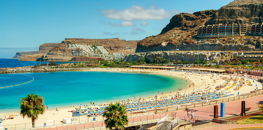Spain, Grand Canaria - Anfi Del Mar Beach