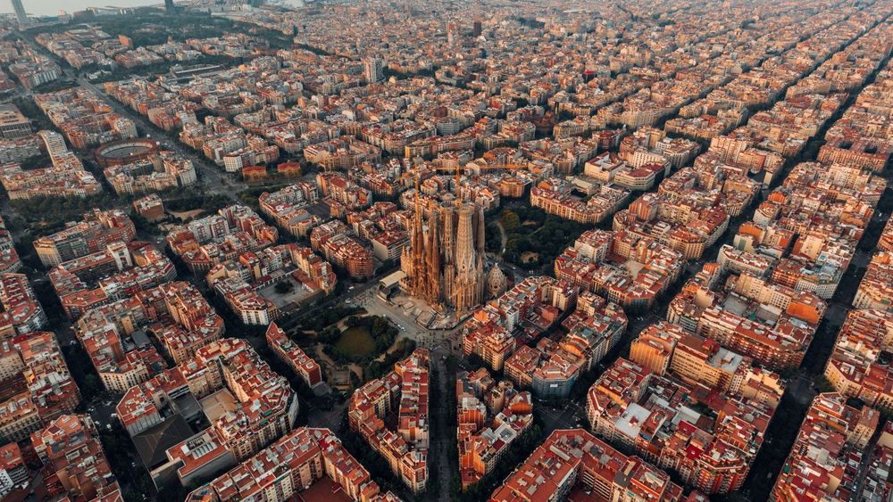 The Architecture of Barcelona, Spain