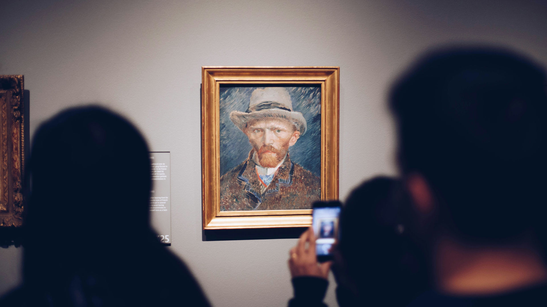 Obra de Van Gogh em exposição no Museu Van Gogh