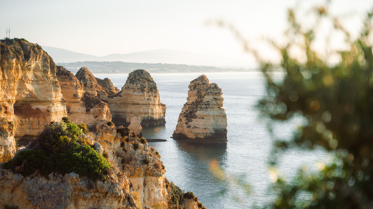 Sunrise in Ponta da Piedade, Algarve