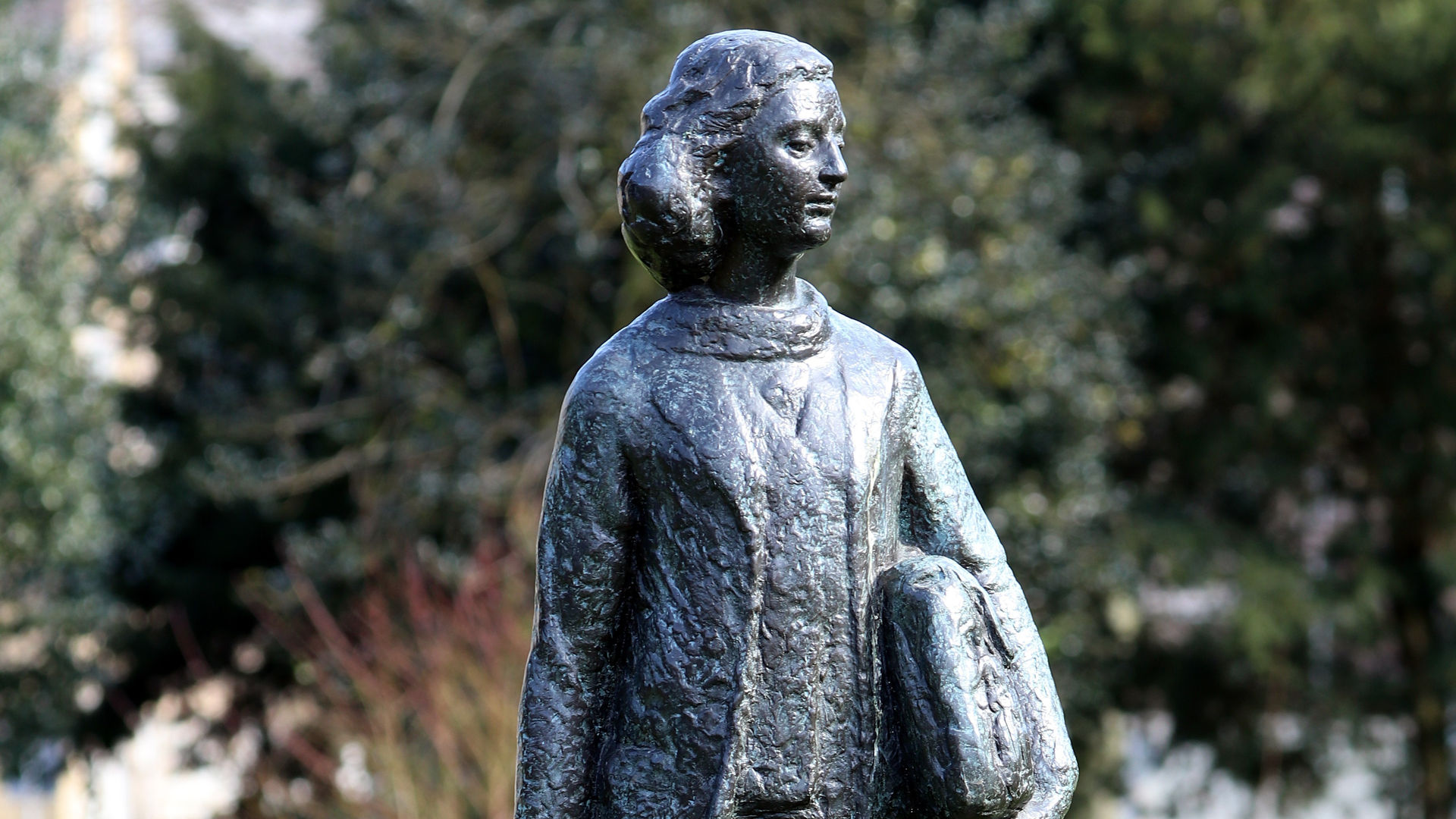 Anne Frank Statue, Amsterdam, Netherlands