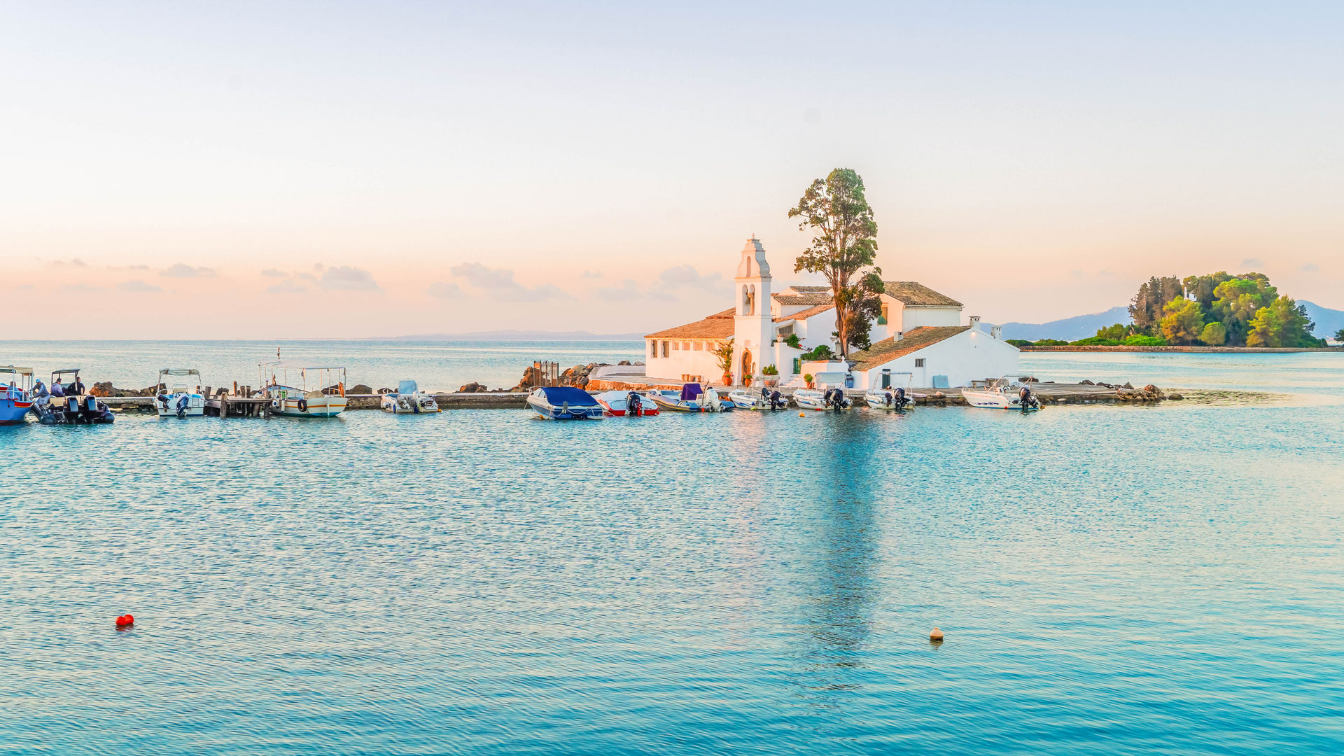 Vlacherna Monastery, Corfu
