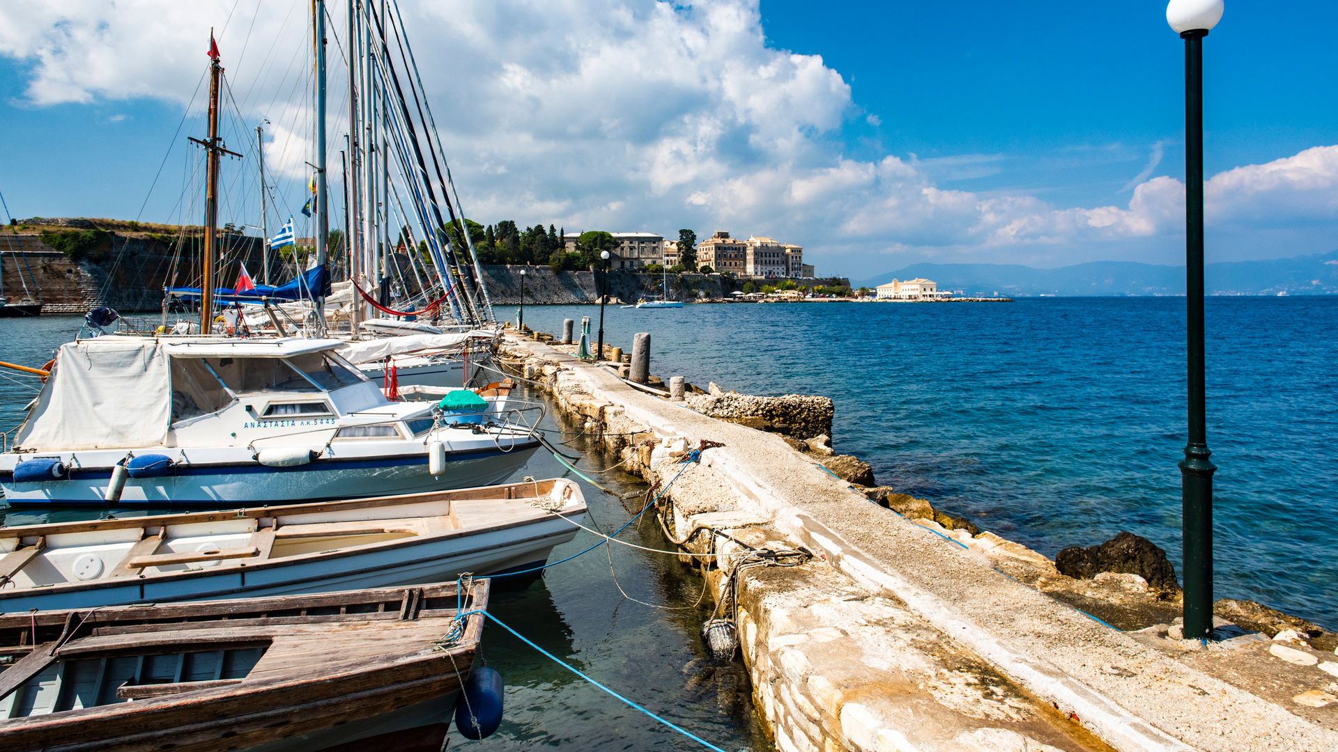 Corfu Harbor