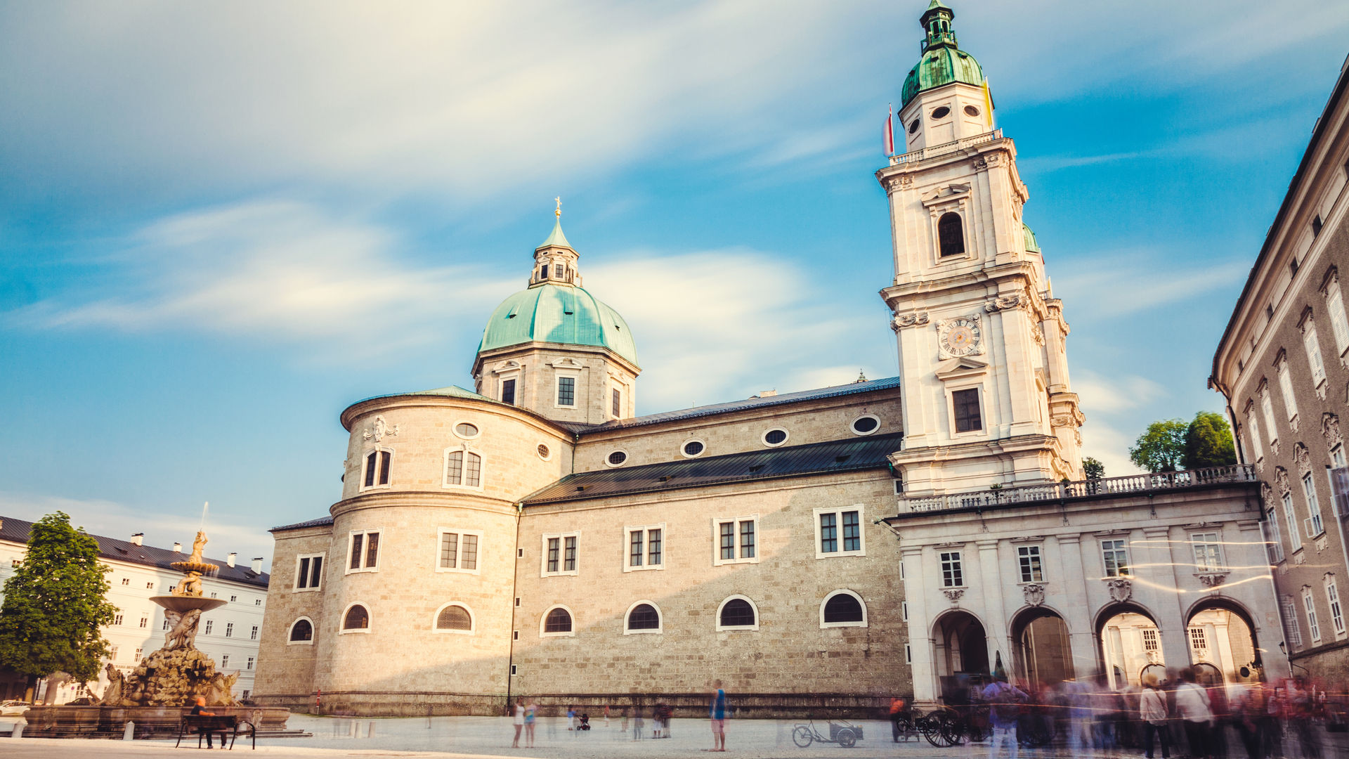 Dom Cathedral in Salzburg, Austria