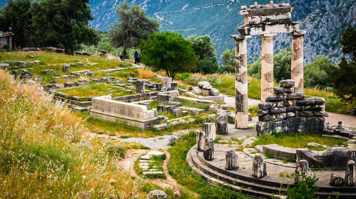 Drive to Delphi - Stop at Patras: Temples and Treasures