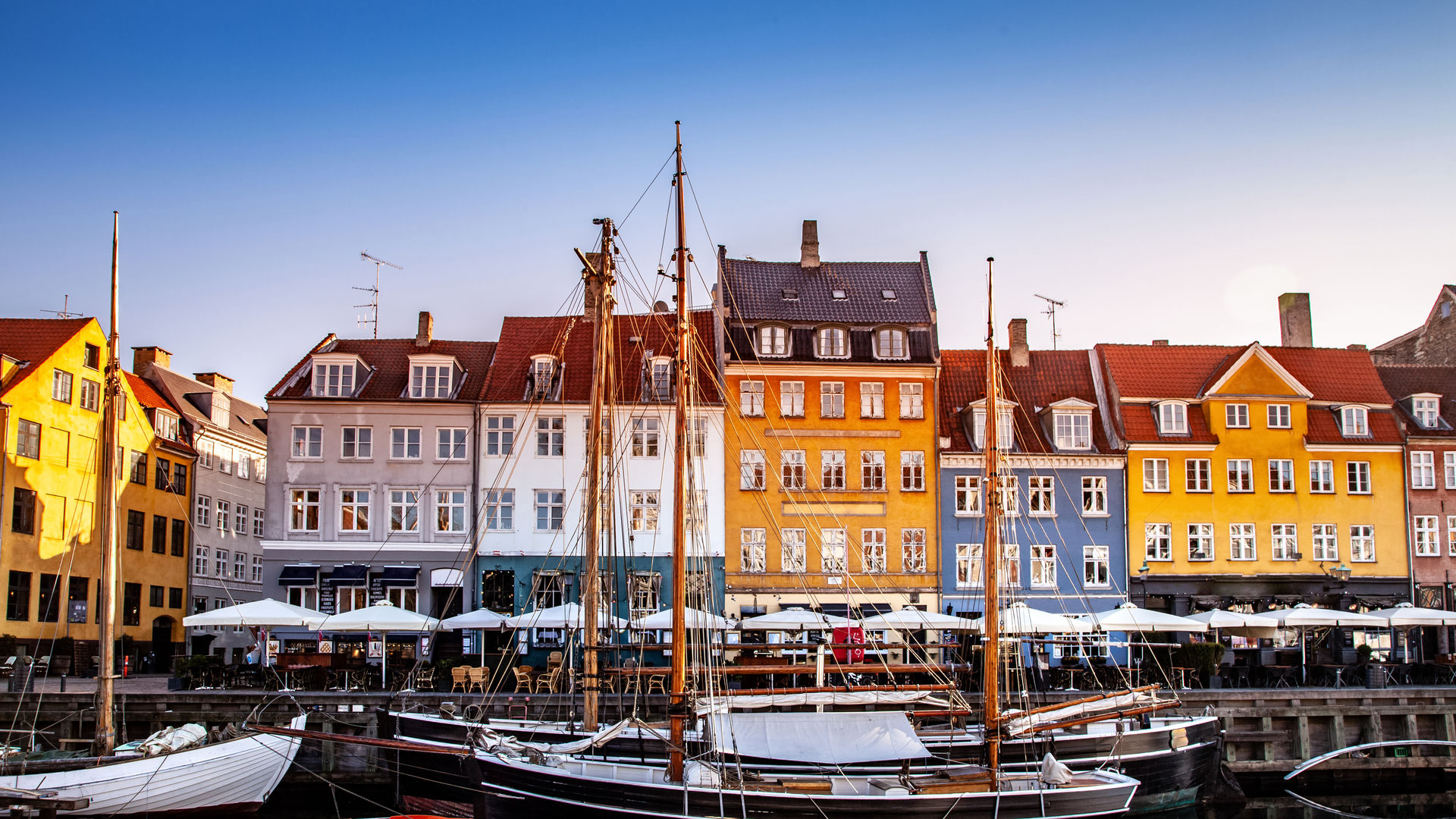 Copenhagen houses, Denmark