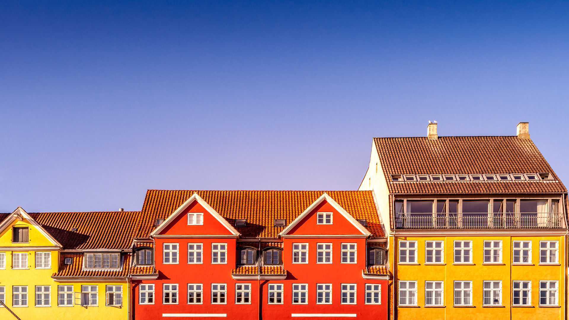Copenhagen houses, Denmark