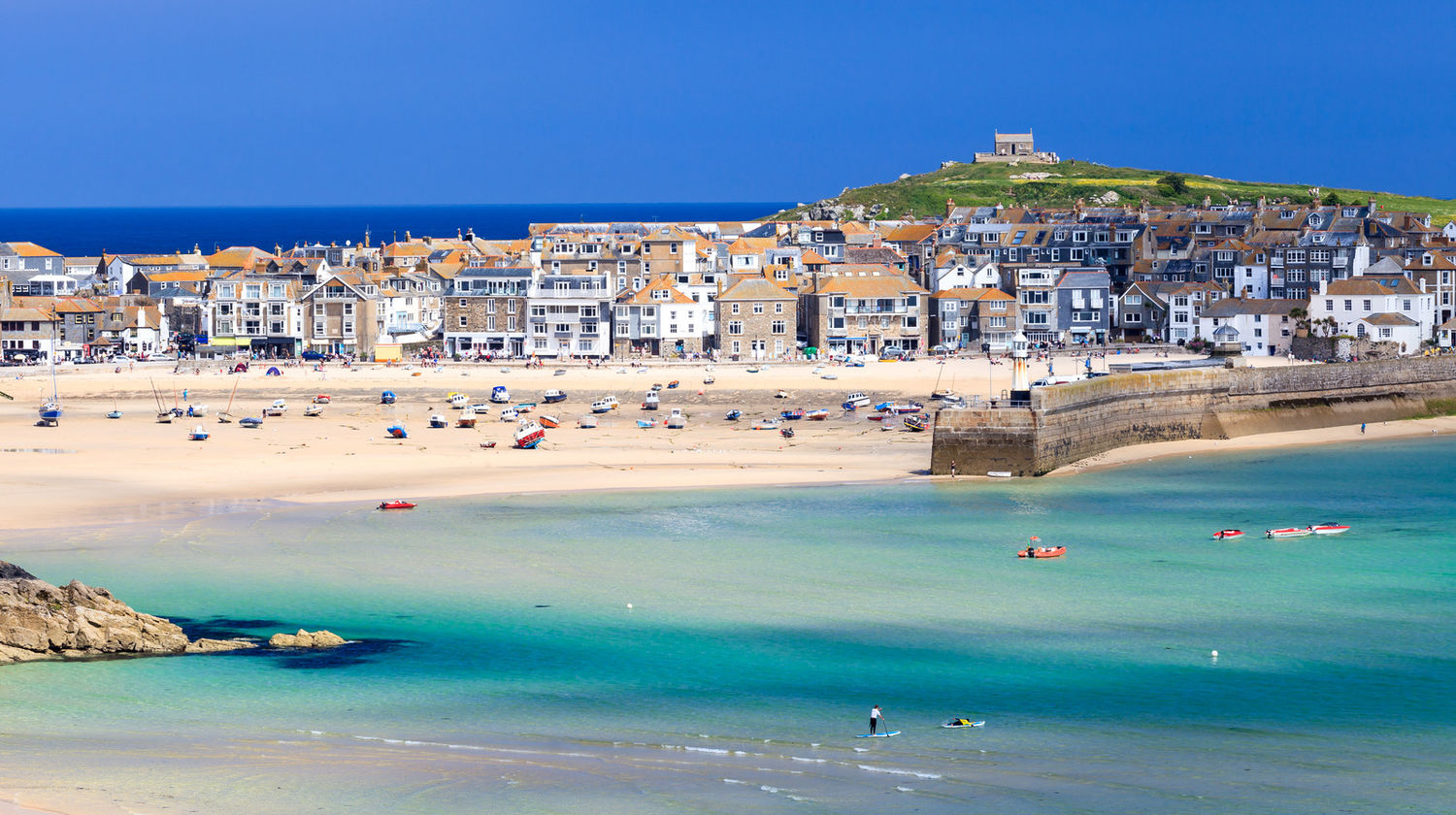 <b>Drive to Penzance:</b> Stop at Port Isaac & St Ives