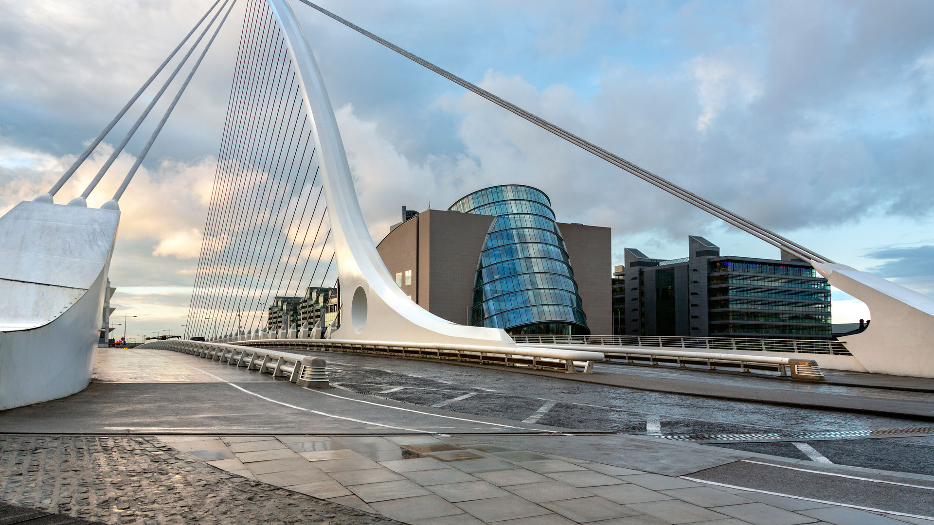 Samuel Beckett Bridge, Dublin, Ireland