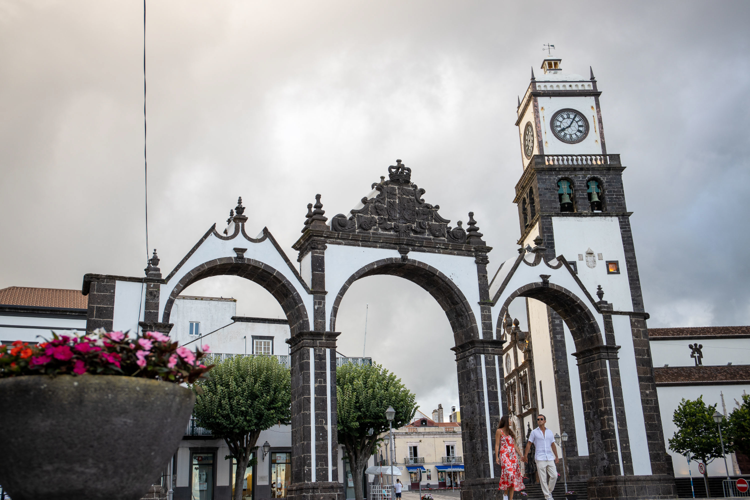 Portas da Cidade de Ponta Delgada, São Miguel,  Açores, Portugal