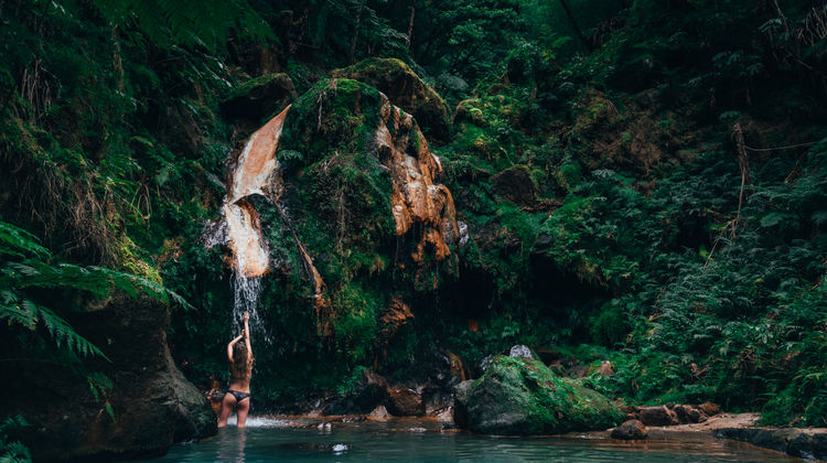 Caldeira Velha Hot Springs, São Miguel Island