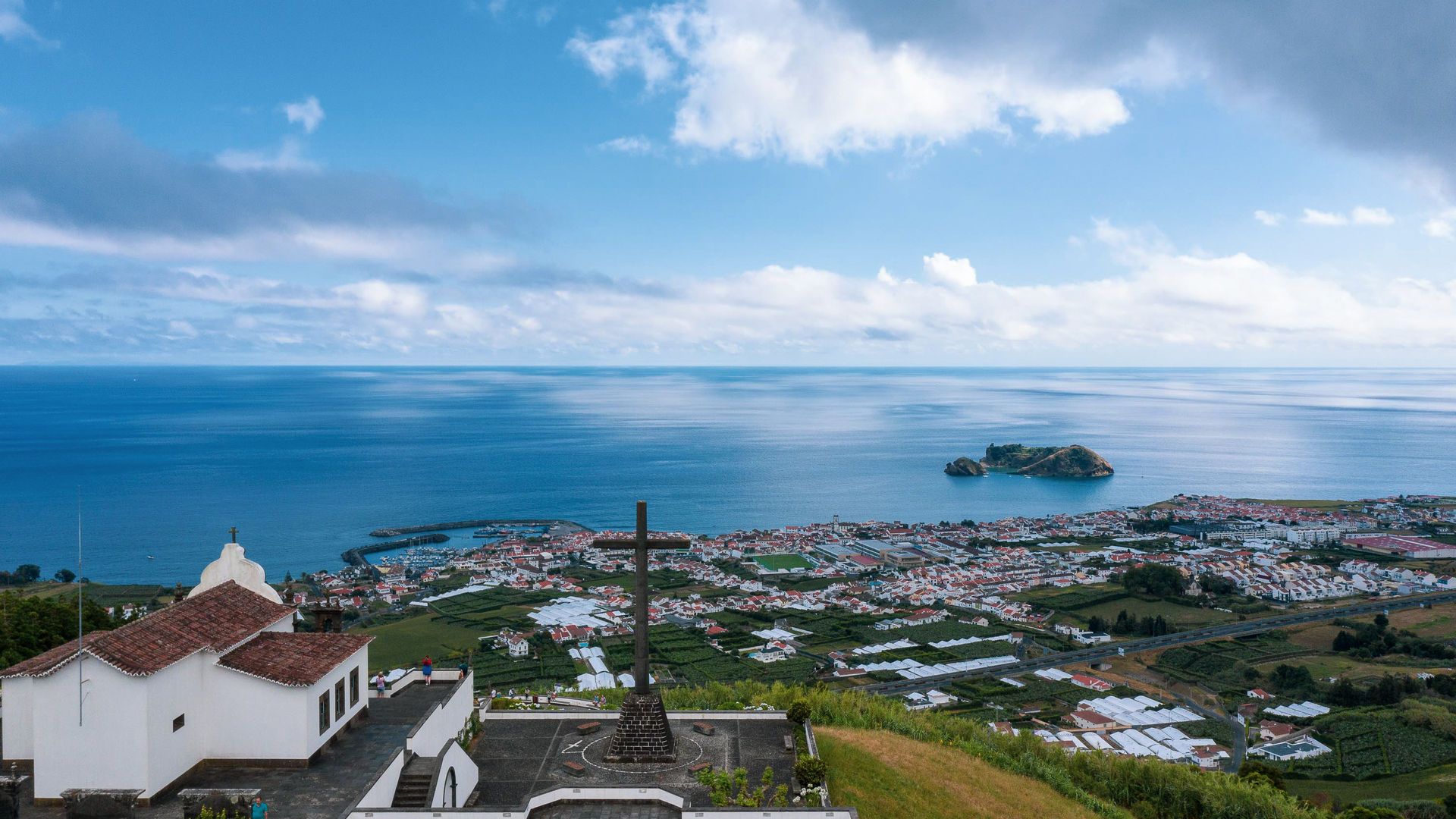 Nossa Senhora da Paz Viewpoint, São Miguel Island, the Azores