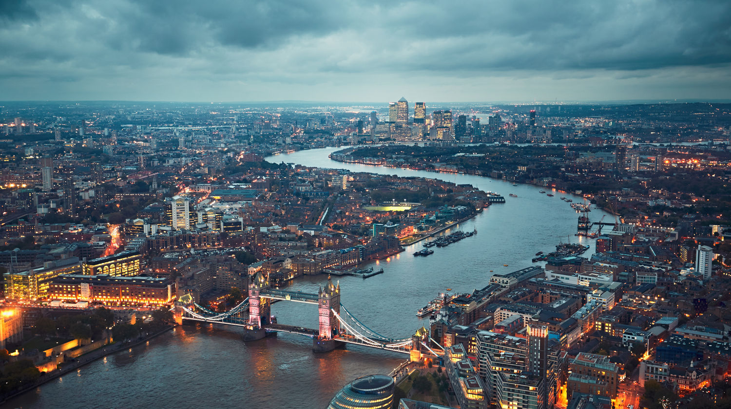 View of London, England