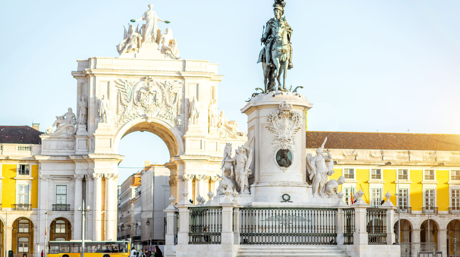 Arrival in Lisbon