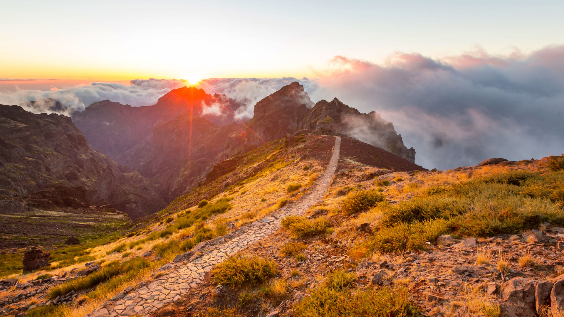 Areeiro Trail in Madeira Island