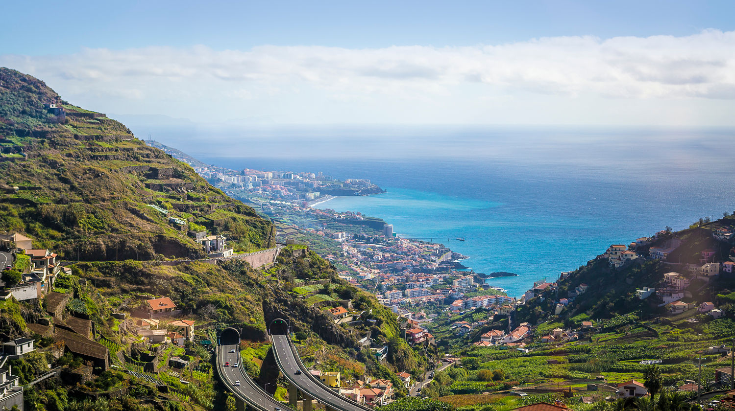 Arrival in Madeira Island