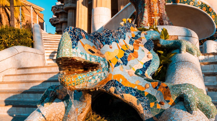 Parque Guell, Barcelona, Spain