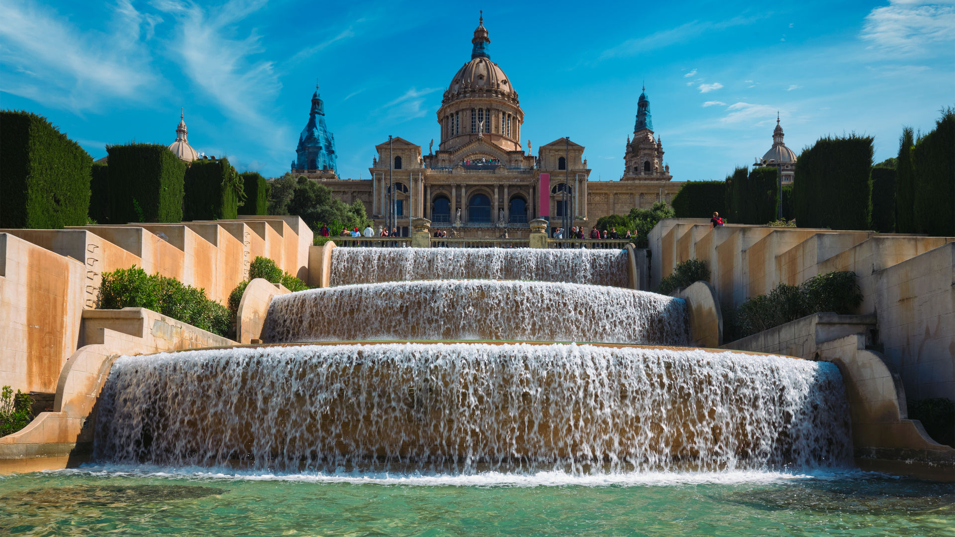 Magic Fountain of Montjuic, Barcelona, ​​Spain