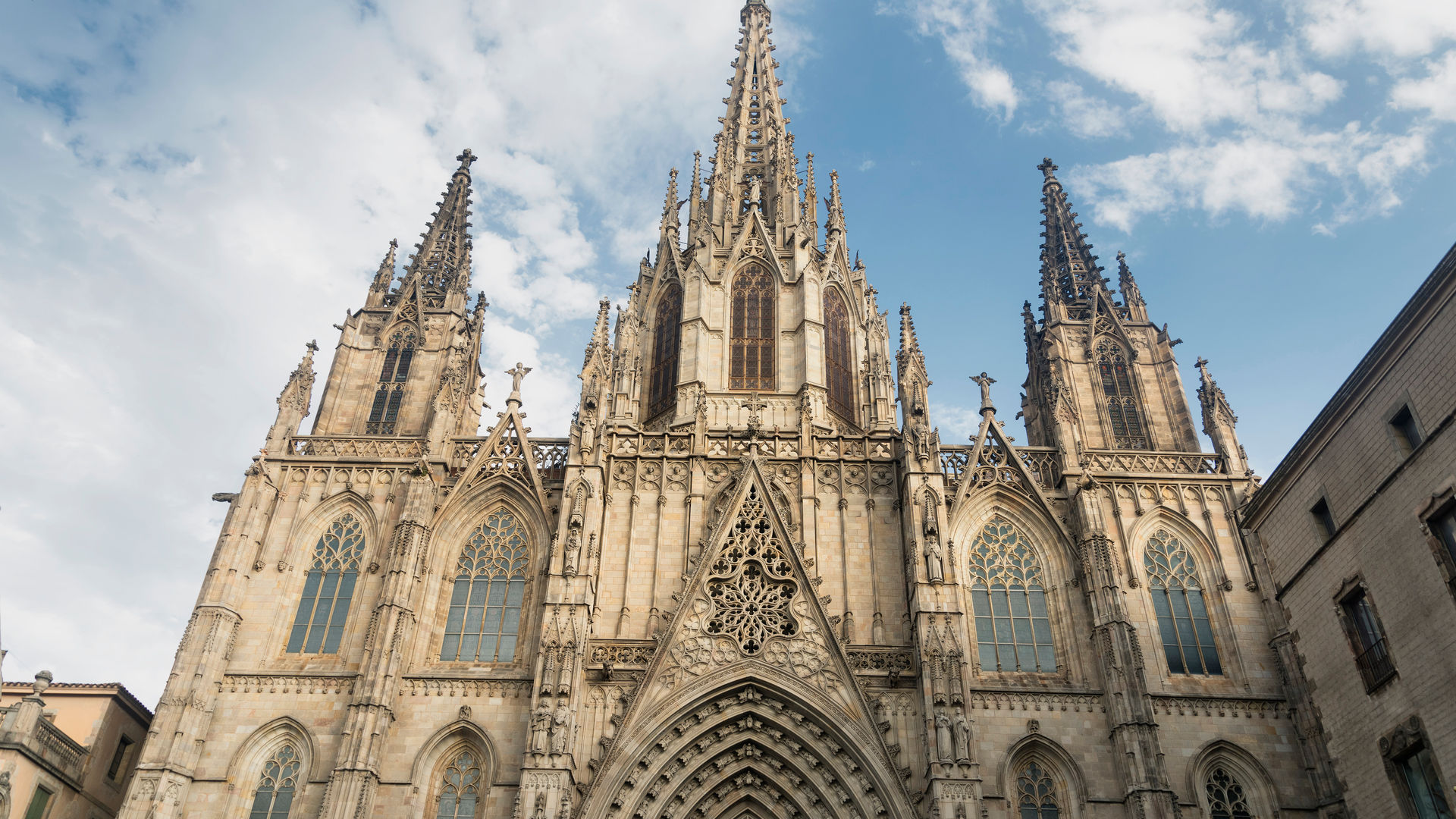 The Gotic Cathedral, Barcelona, Spain