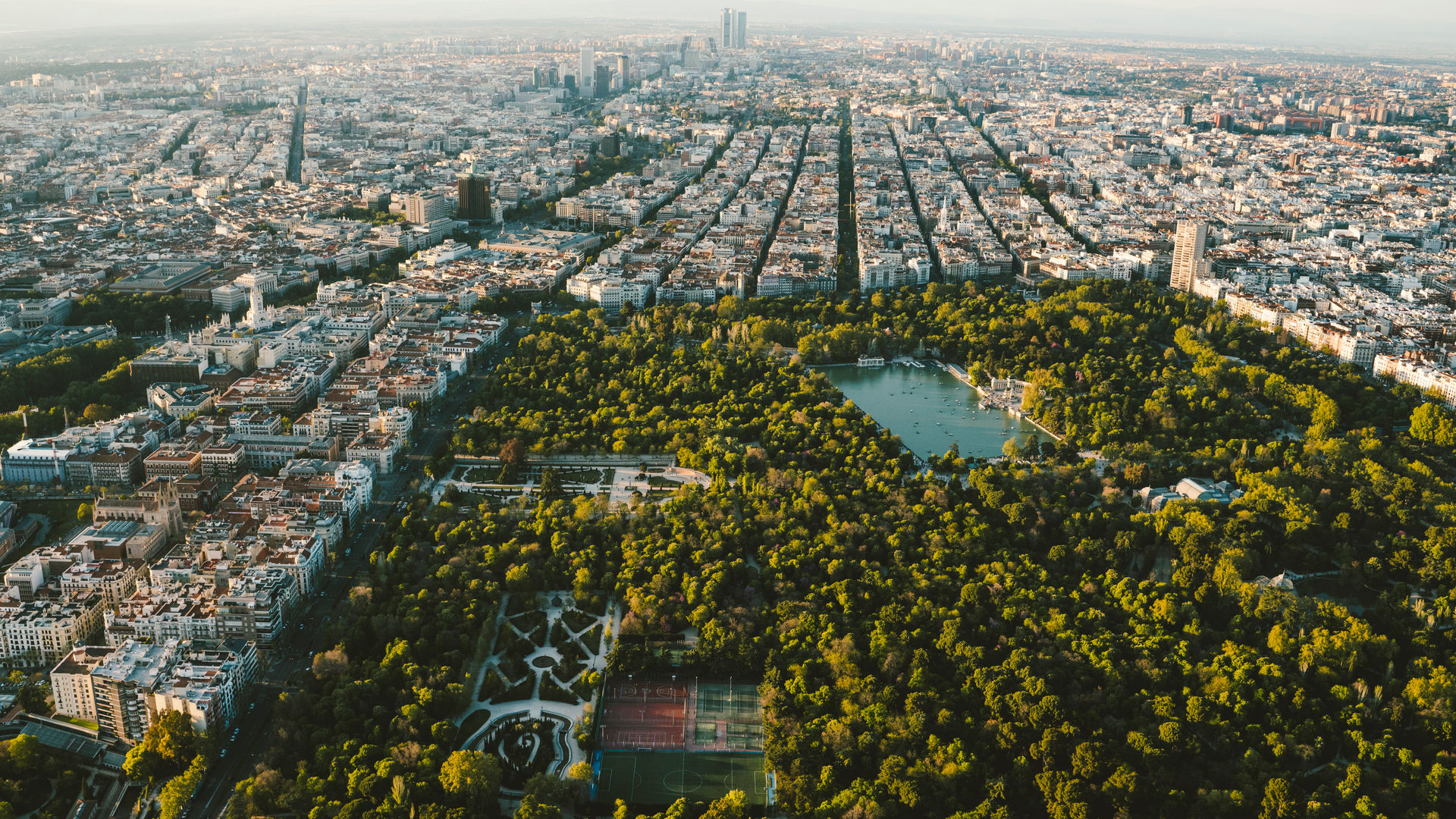 View of Madrid, Spain