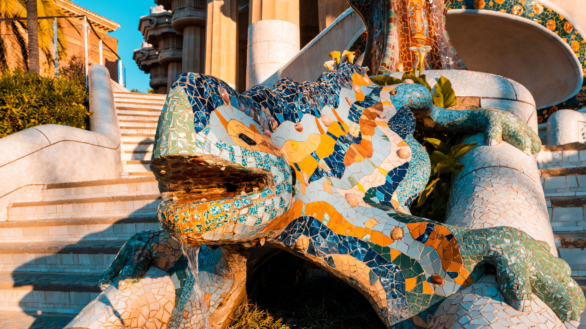 Parque Guell, Barcelona, Spain