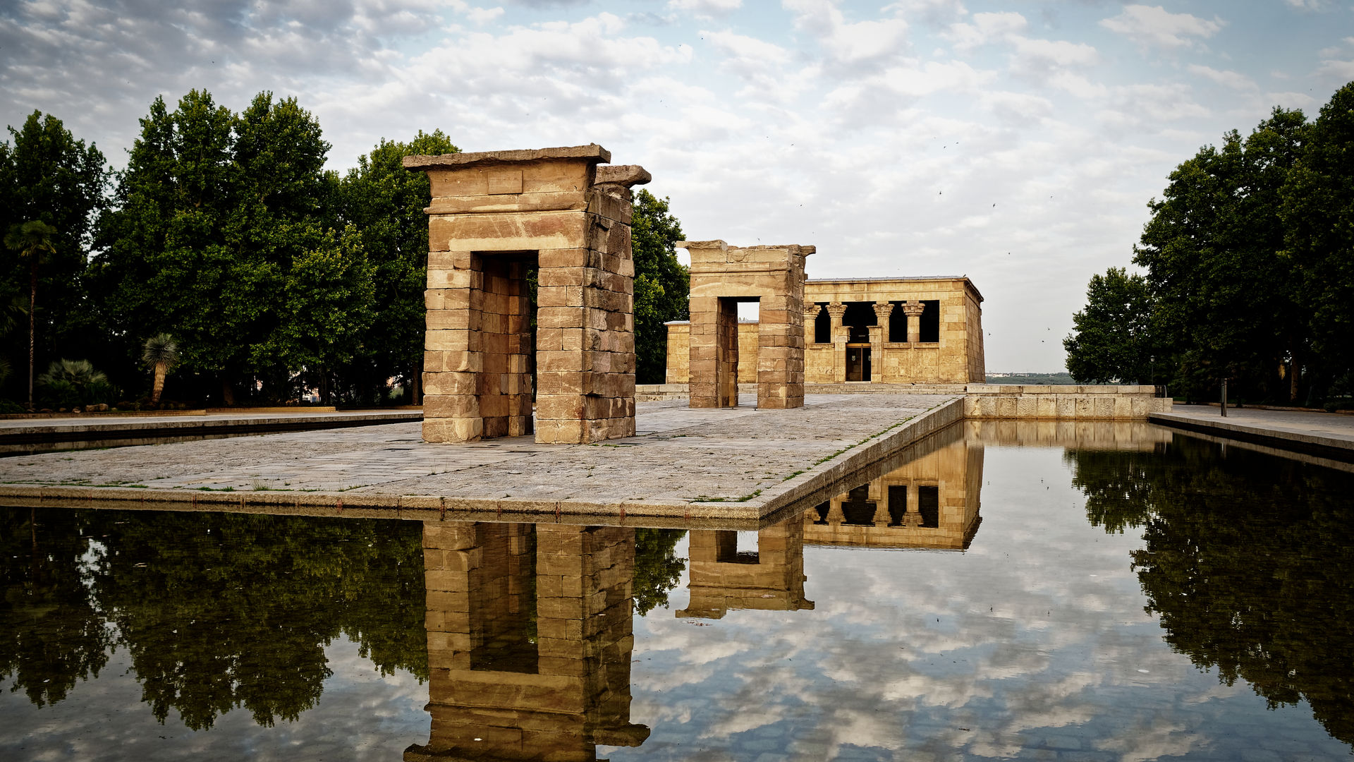 Temple of Debod, Madrid, Spain