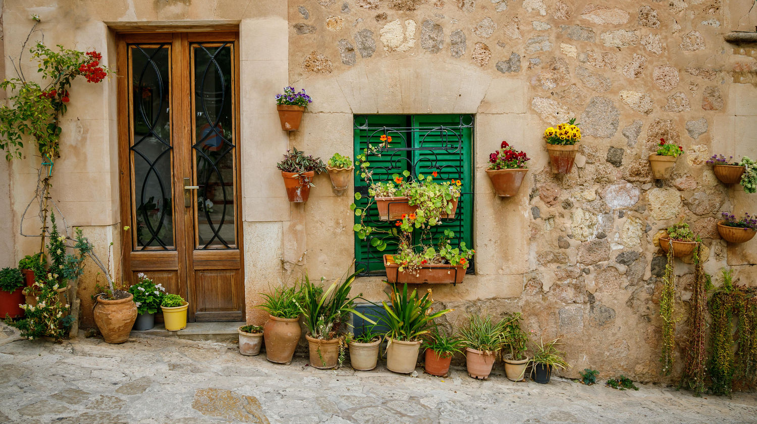 Village of Valldemossa, Mallorca Island, Europe, Spain