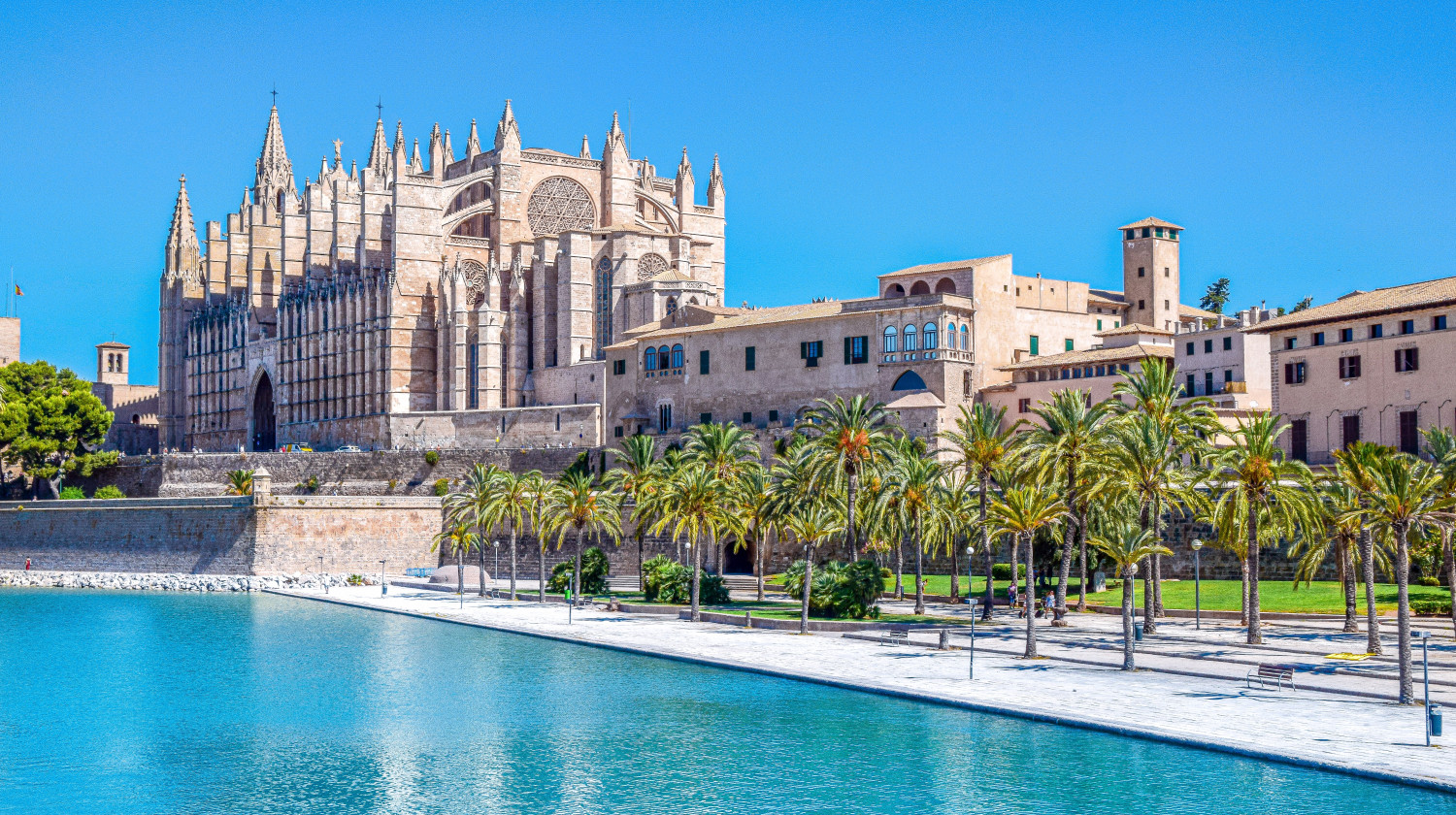 Palma de Mallorca Cathedral, Mallorca Island, Spain