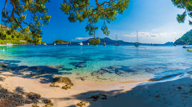 Beach in Mallorca, Spain