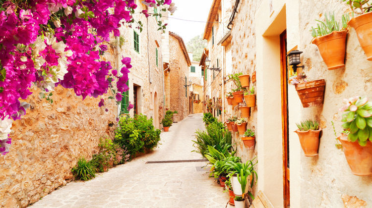 Old Town of Valdemossa, Mallorca, Spain