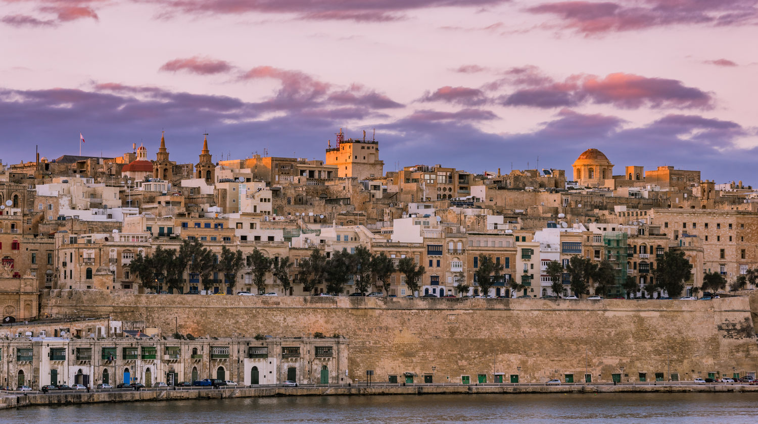 Arrival in Malta