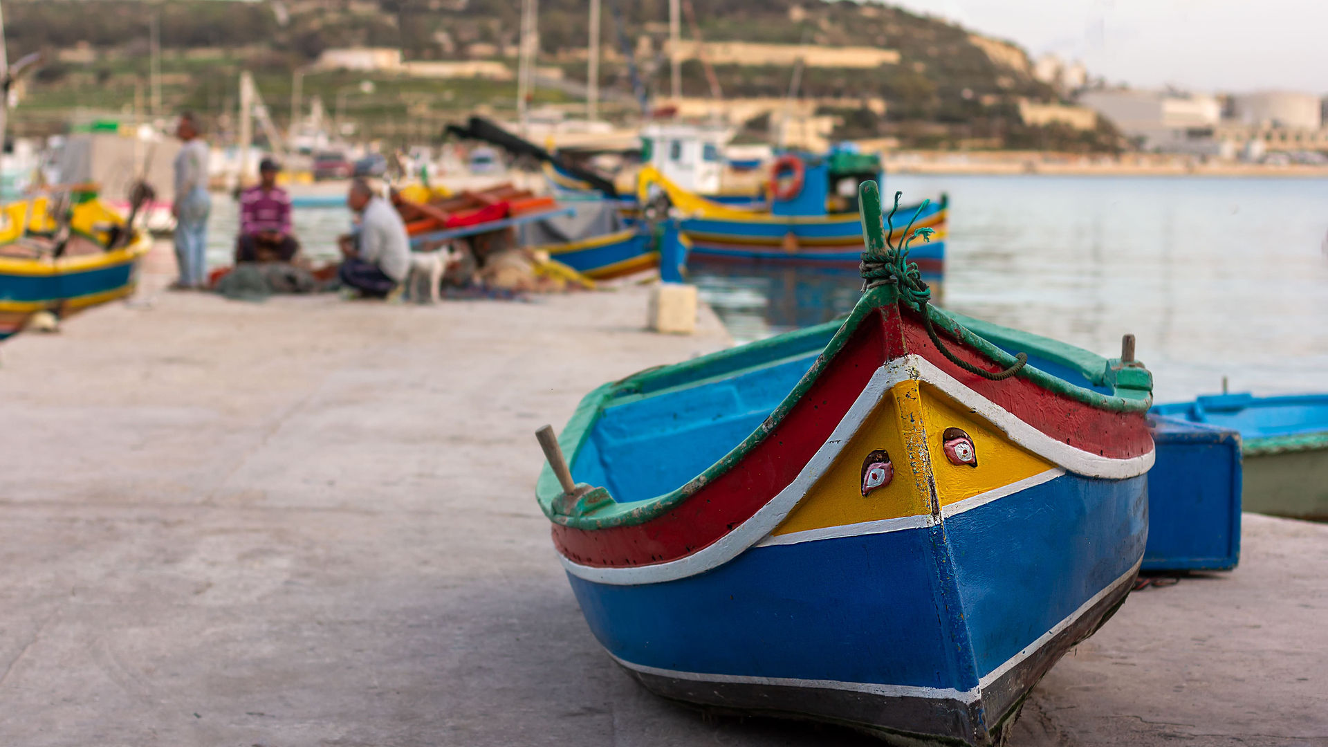 Traditional Maltese Boat