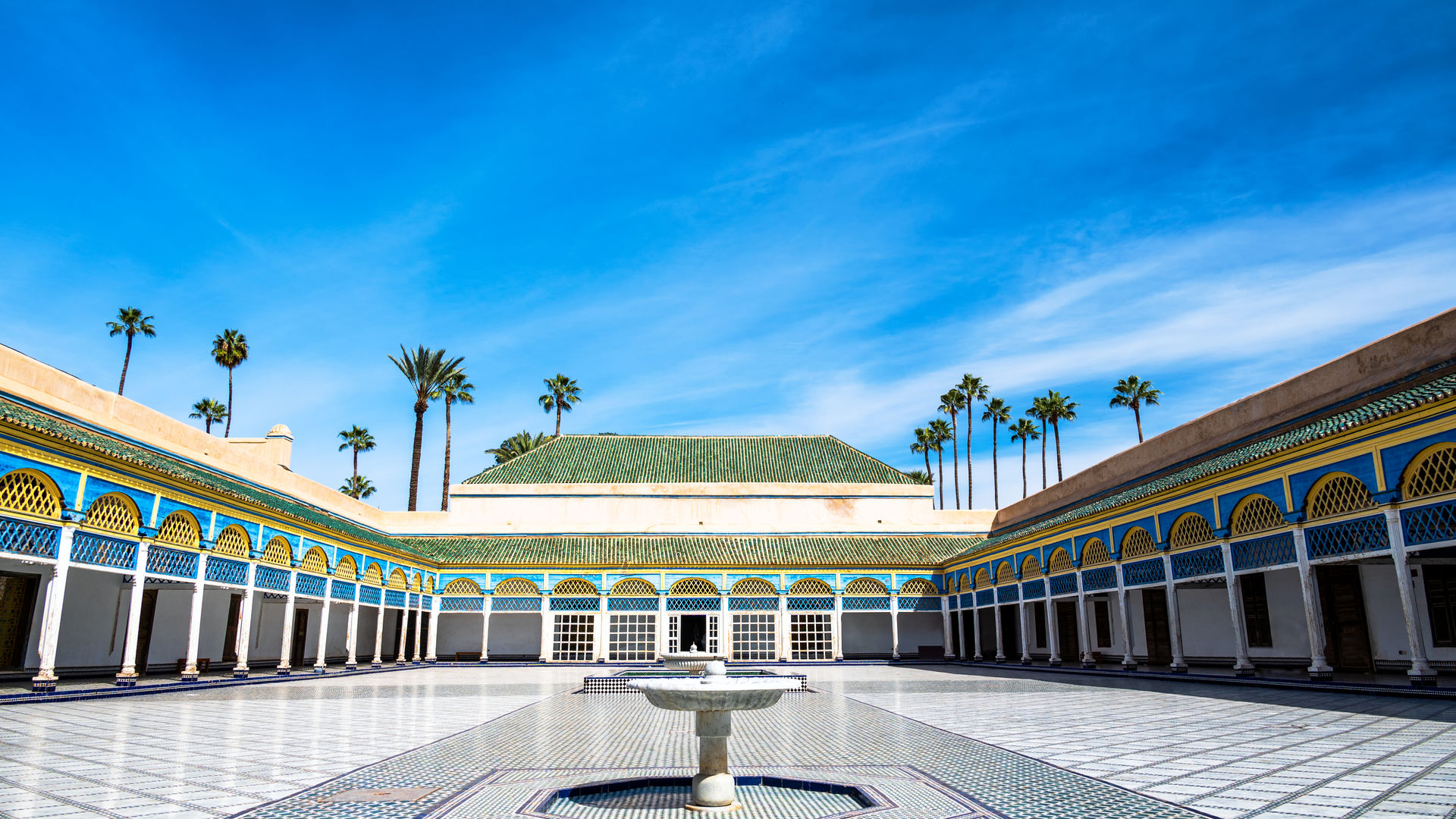 Bahia Palace in Marrakesh