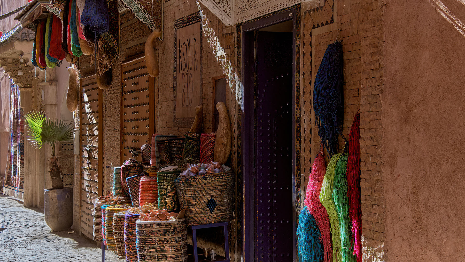 Souk in Marrakesh