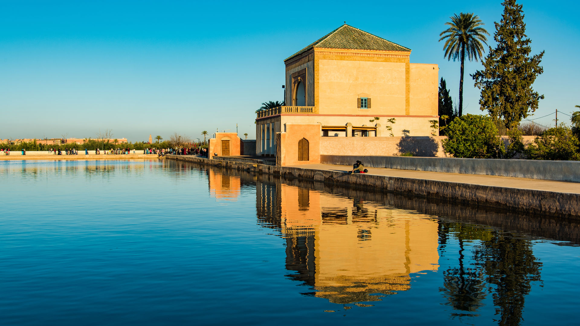 Menara Gardens in Marrakesh