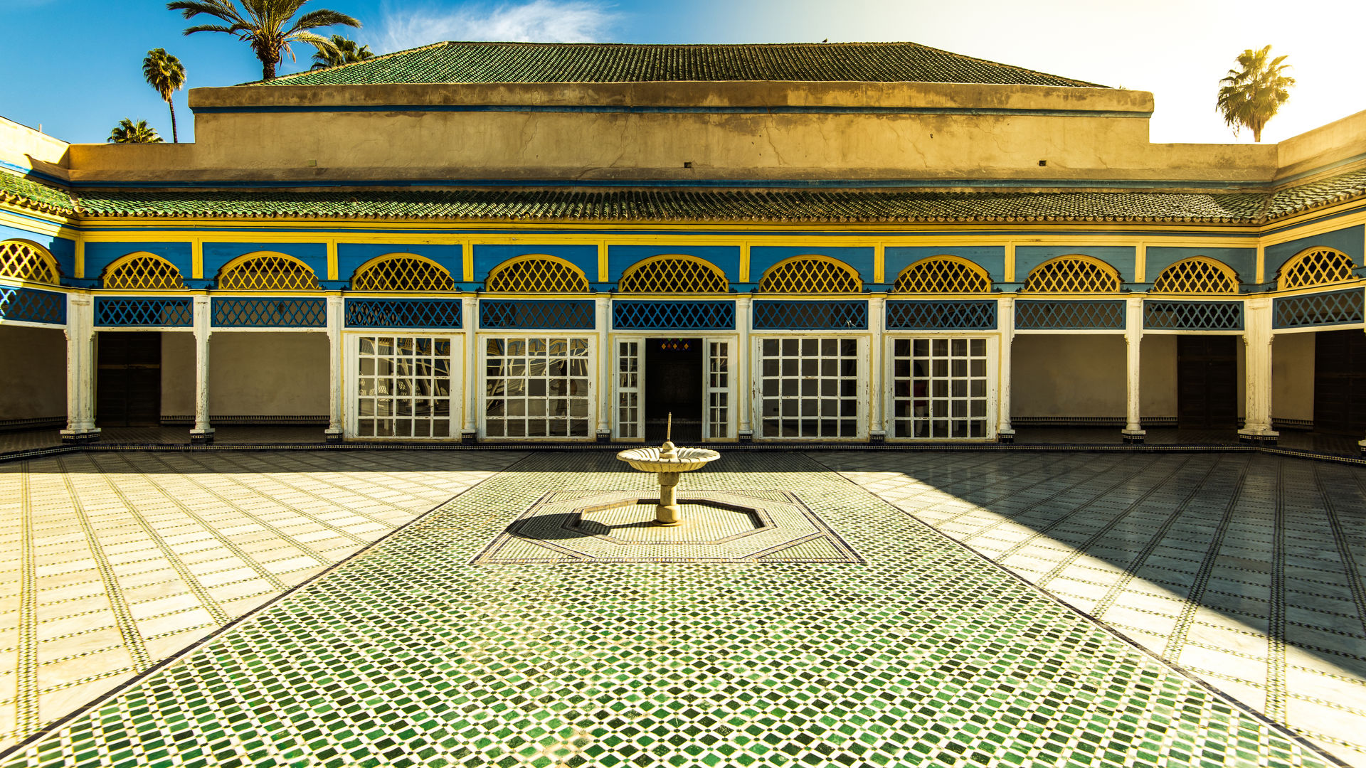 Bahia Palace in Marrakesh