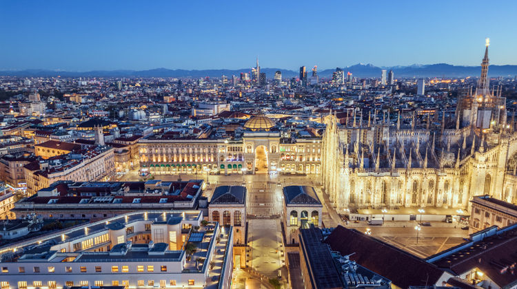 View of Milan
