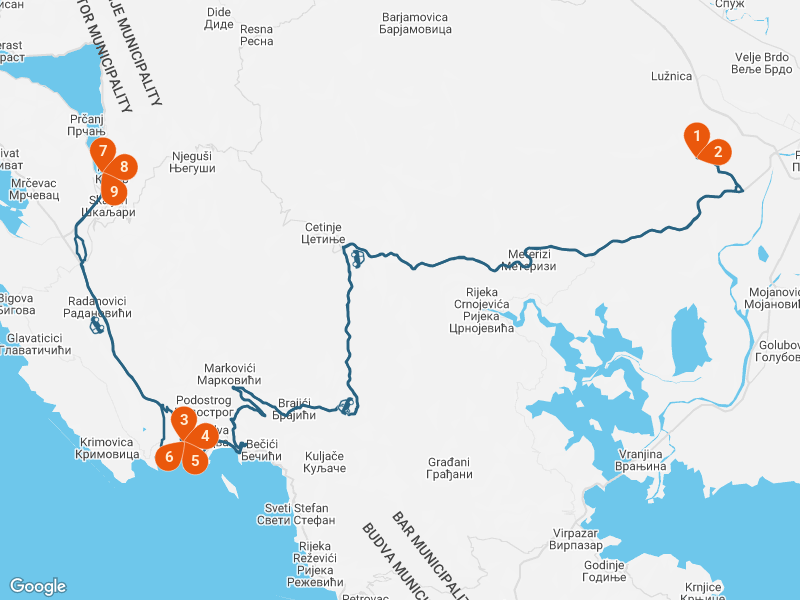 Itinerary