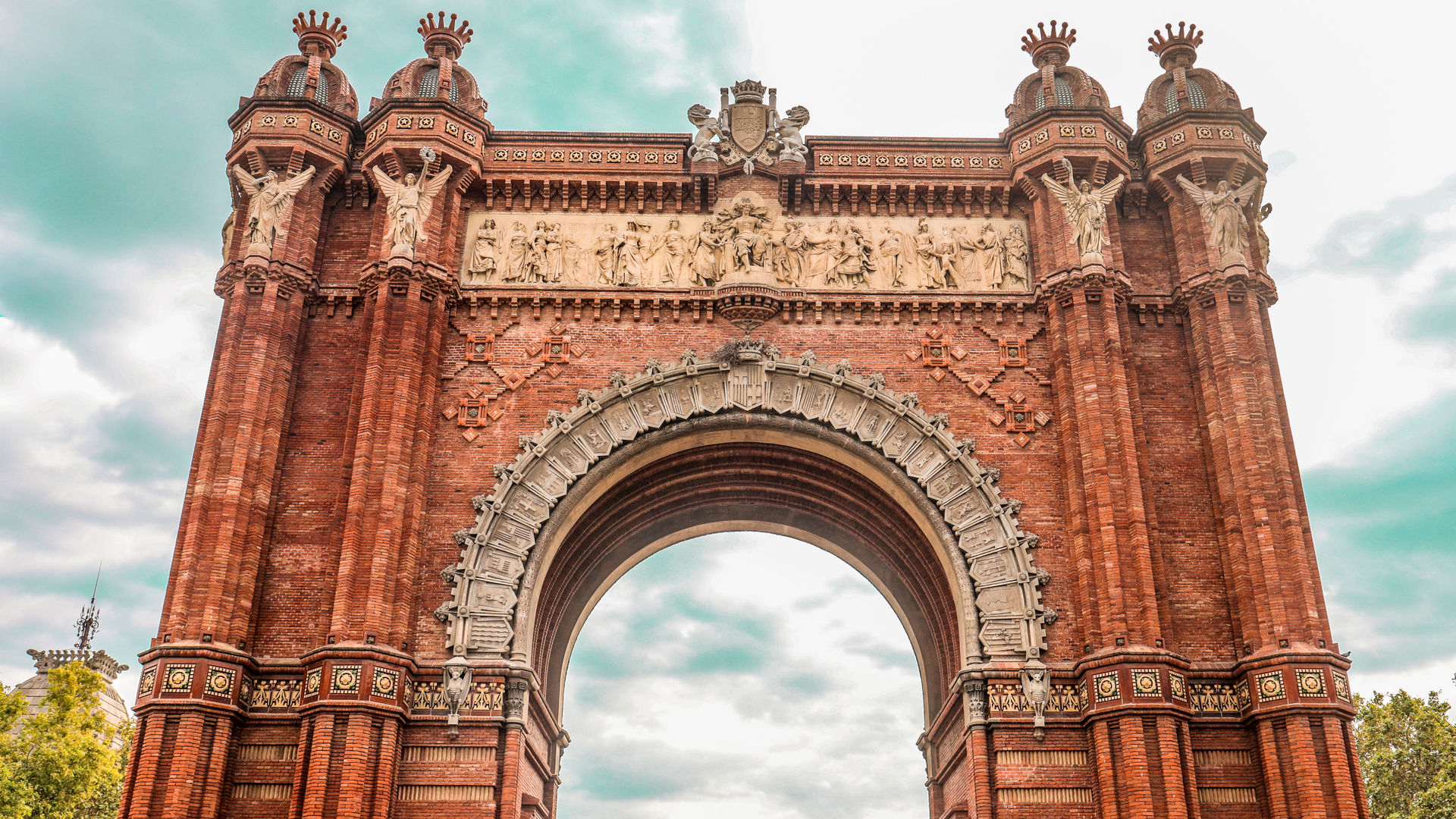 Arc de Triomf, Barcelona, Spain