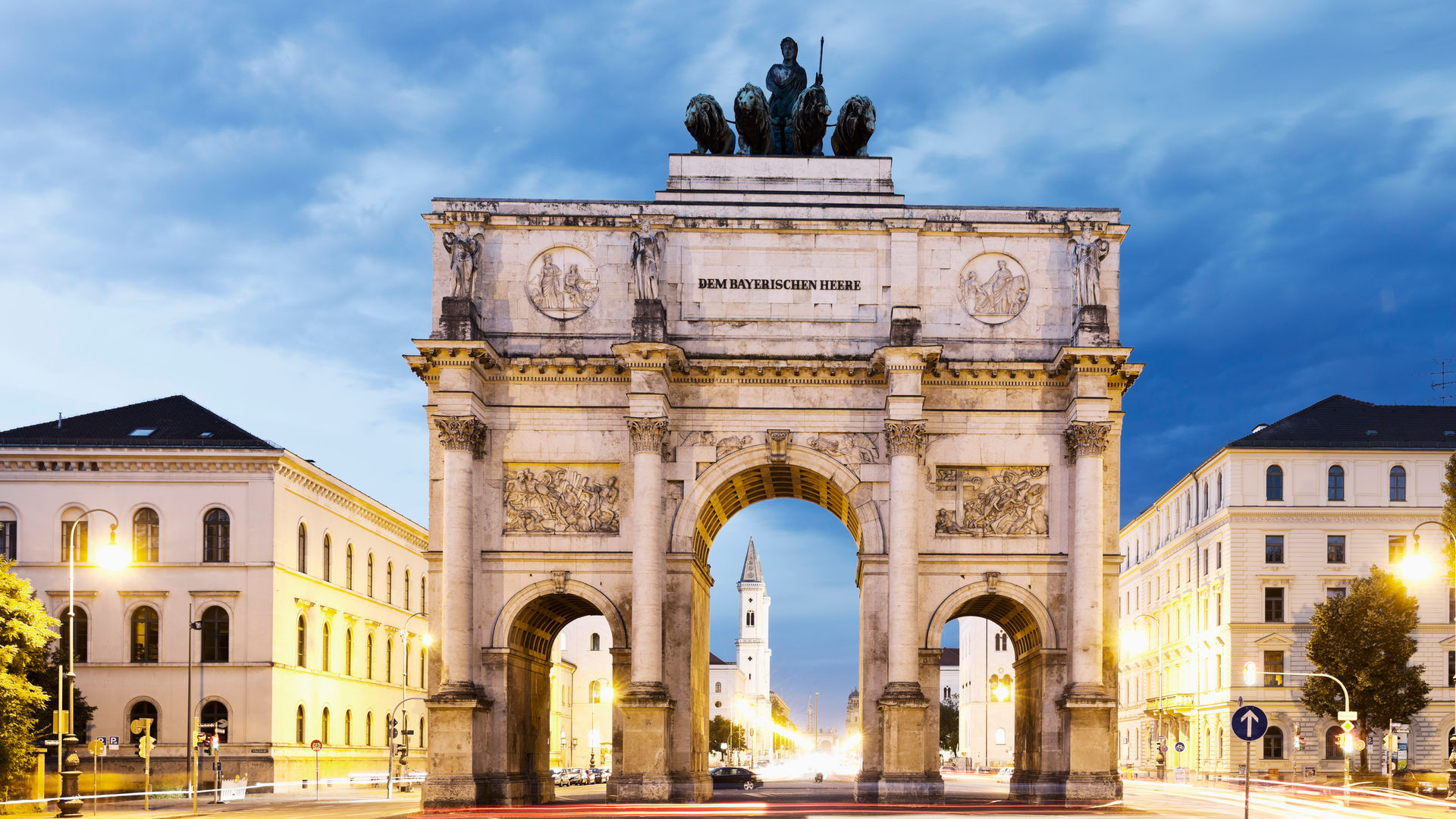 Victory Gate, Munich, Germany