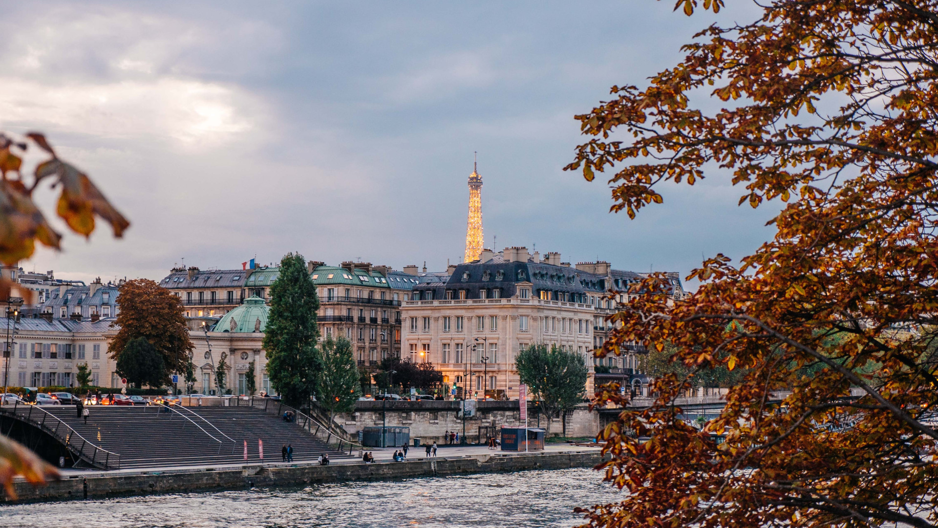 View of Paris, France