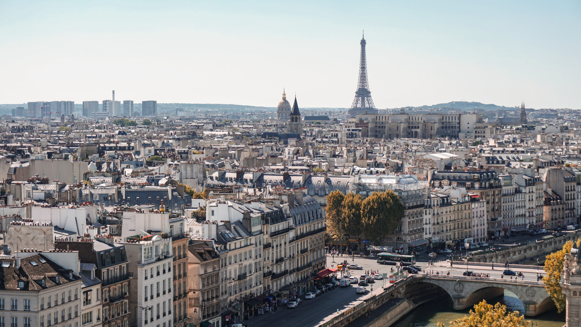 View of Paris, France