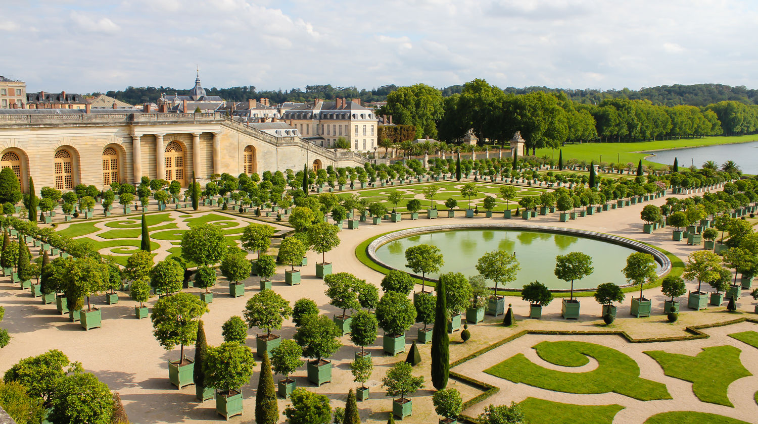 Gardens of the Royal Palace of Versailles, Paris, France