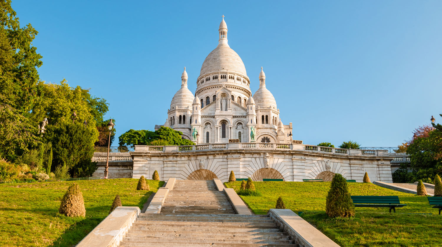 Sacre Coeur Cathedral, Montmarte, Paris, France