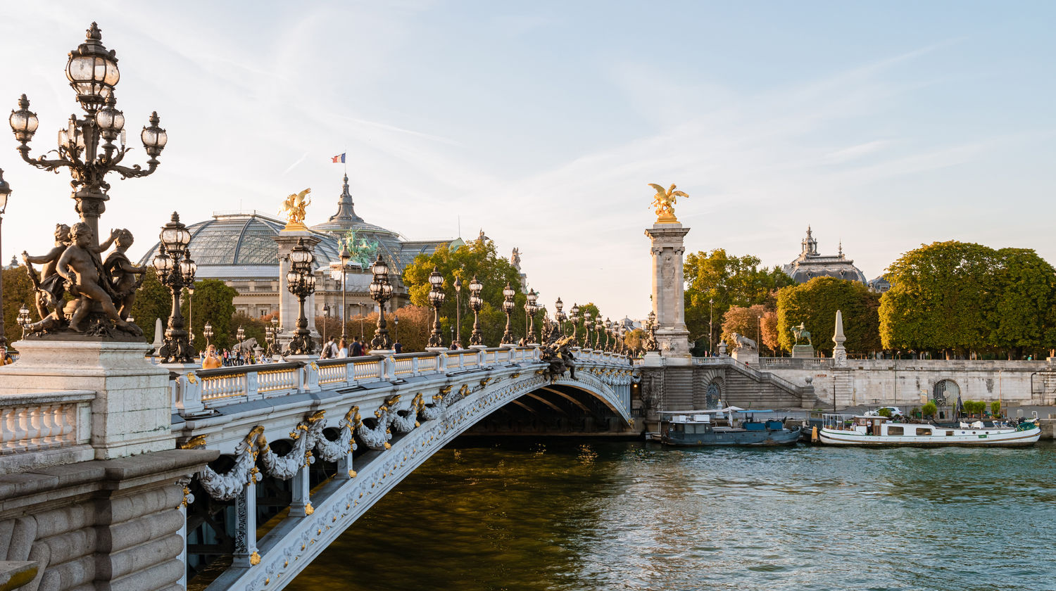 Pont Alexandre III in Paris