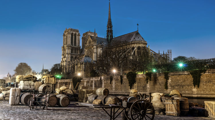 Old docks of Paris