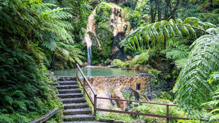 Caldeira Velha Hot Springs, São Miguel Island