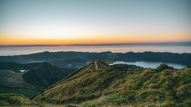 Boca do Inferno Viewpoint in Sete Cidades, São Miguel Island, The Azores