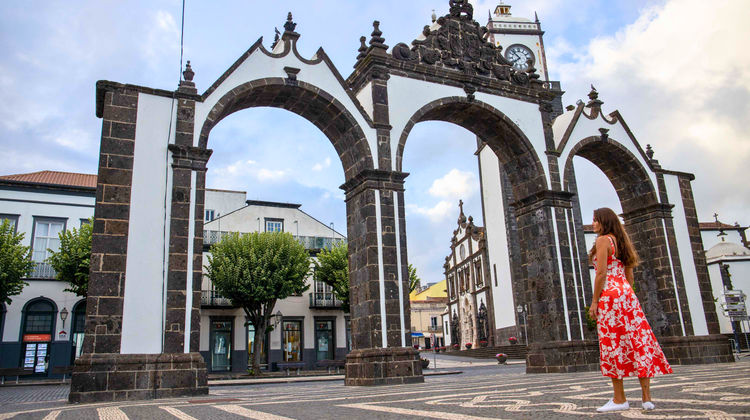 Portas da Cidade in Ponta Delgada, São Miguel Island