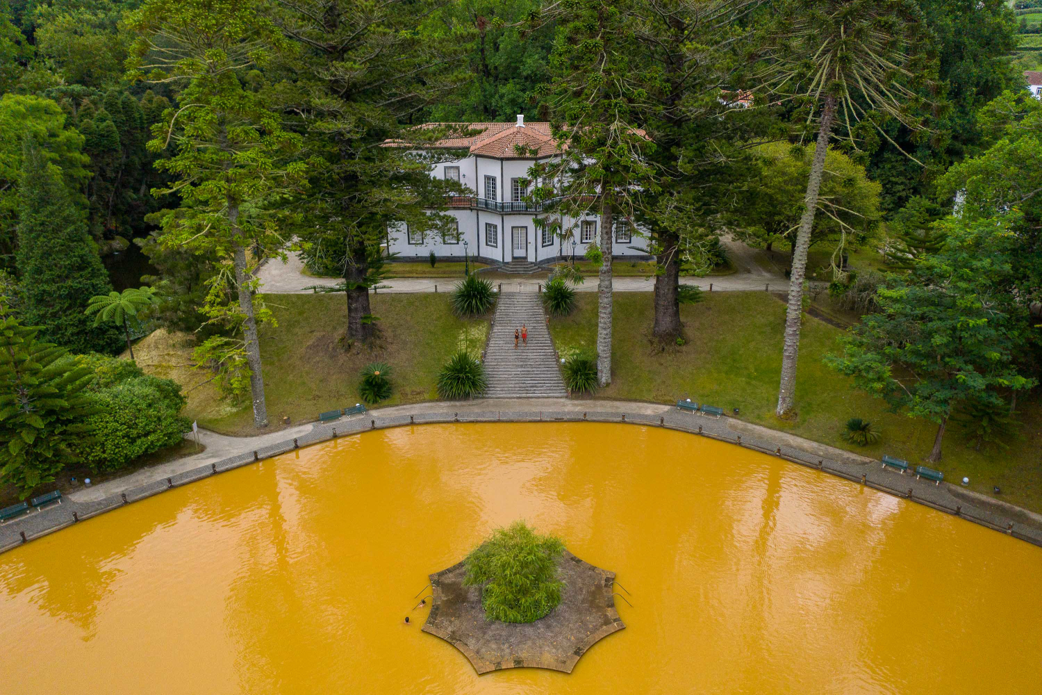 Parque Terra Nostra, Ilha de São Miguel, Açores, Portugal